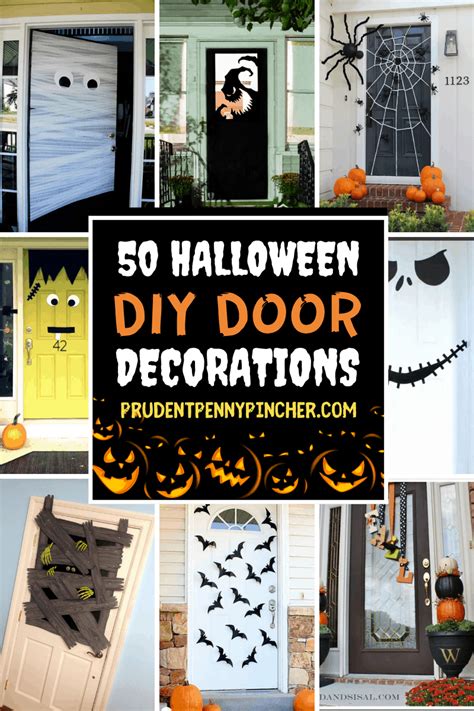 50 Diy Halloween Door Decorations 2022
