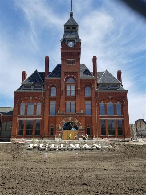 Clock Tower And Administration Building Historic Pullman Foundation