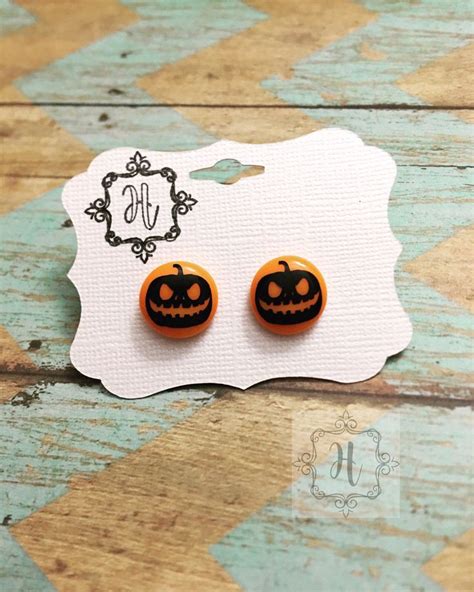 Halloween Earrings Pumpkin Earrings Halloween Pumpkin Earrings Pumpkin