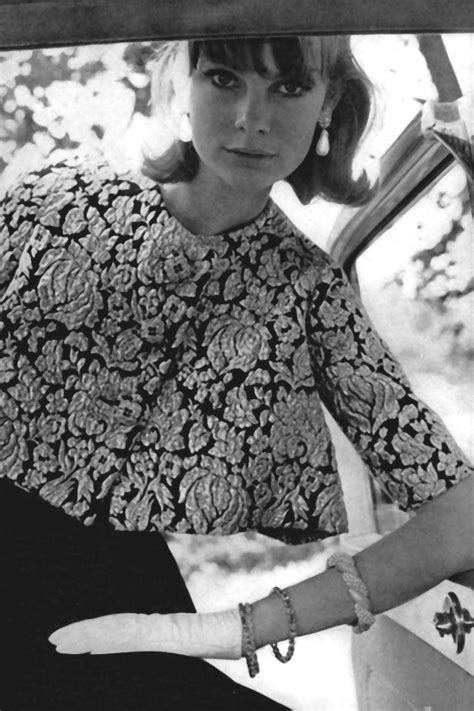 1962 Jean Shrimpton By David Bailey For Glamour December Jean