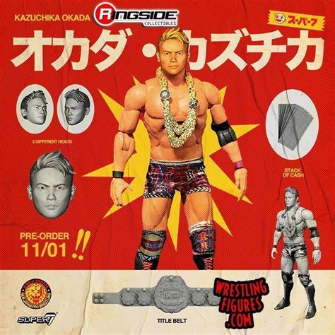 New Japan Pro Wrestling Series 1 By Super 7 New Proto Images