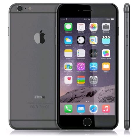Apple Iphone 6 Plus 16gb Space Gray Unlocked Smartphone Ship