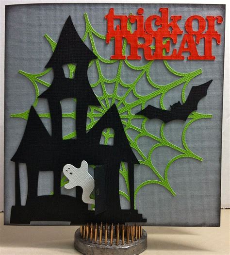 A Cameo Halloween Card Cricut Halloween Cards Halloween Cards