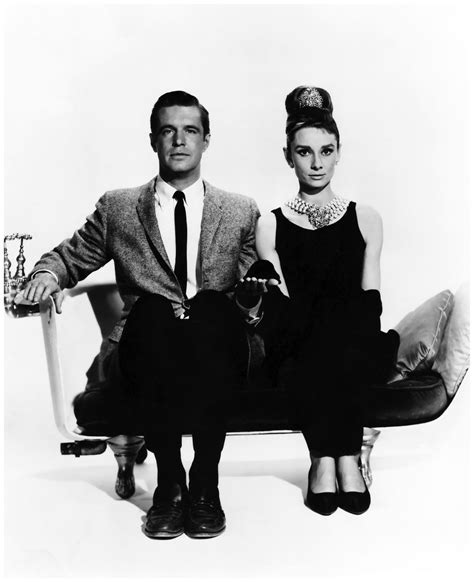 George Peppard And Audrey Hepburn For Breakfast At Tiffany S Directed By Blake Edwards