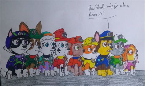 Paw Patrol Ready For Action Ryder Sir By Gigi Sonicandgumball On