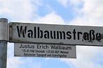 Justus Erich Walbaum Straße im Geburtsort Steinlah - DIN 1451 ...