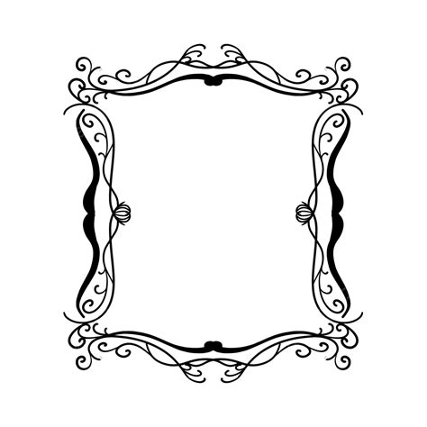 Vintage Decorative Borders Png Picture Border Vintage Decoration