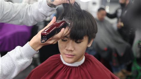 Transformation Blowout High Taper Haircut Tutorial Youtube