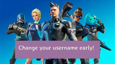 How To Change Fortnite Username Without Waiting For 2 Weeks ᴘʟᴇᴀsᴇ