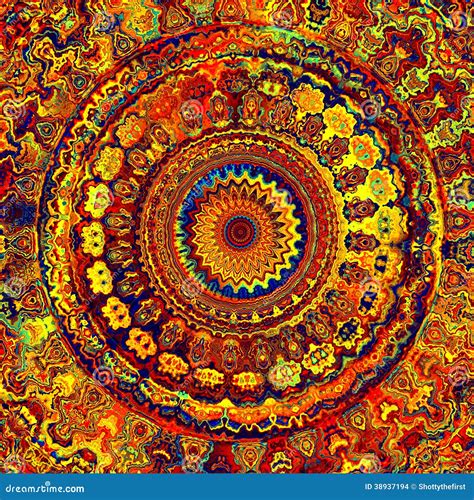 Bright Mandala Stock Photo Image Of Detailed Background 38937194