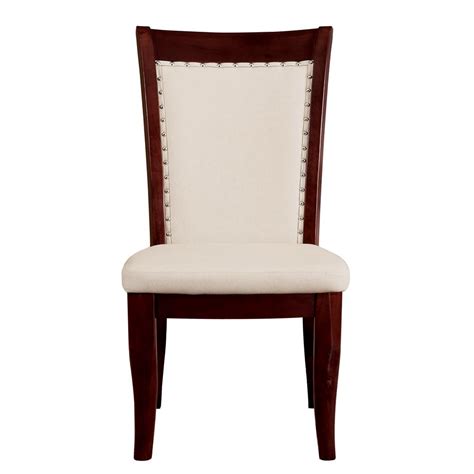 Cornett Transitional White Dining Chair 107712 By Coaster Furniture At