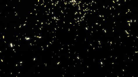 Original artworks for commercial use. Magical Golden Confetti Particles / Free Motion Graphics ...