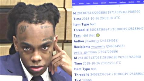 Prosecutors Showed Text Messages From Ynw Melly Saying I Did That
