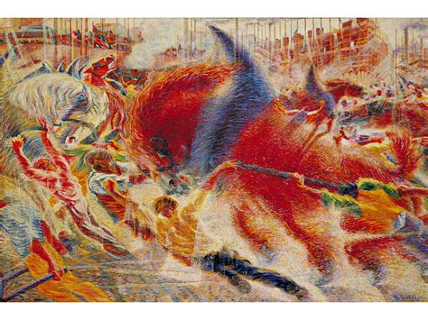 The City Rises 1910 Umberto Boccioni