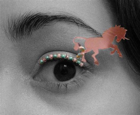 By flosspapers posted on june 23, 2018. Pastel Unicorn Eyelash Jewelry false eyelashes for raves ...