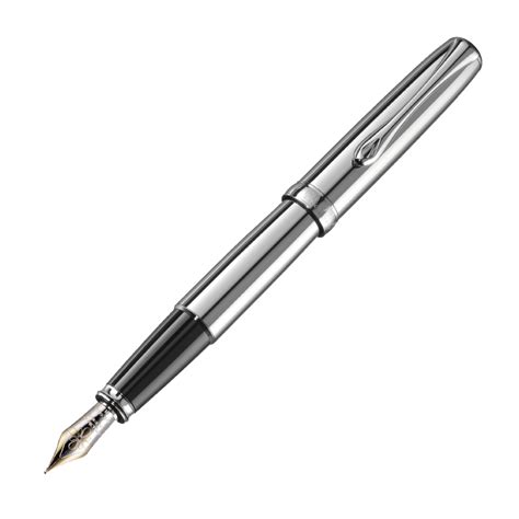 Stylo Plume Diplomat Excellence A2 Chrome 14 Ct