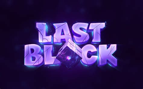 Mobile Game Logo Last Block On Behance