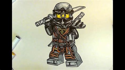 How To Draw Cole Ninjago Youtube Images And Photos Finder