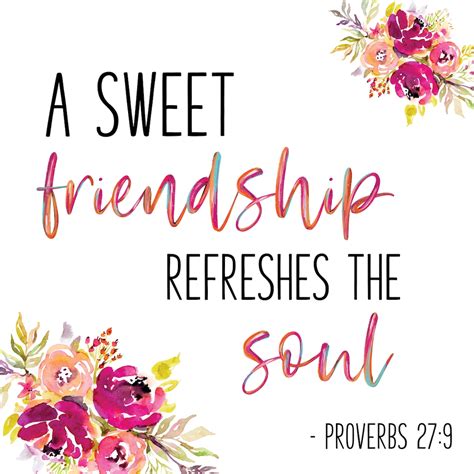 A Sweet Friendship Refreshes The Soul Sign Etsy