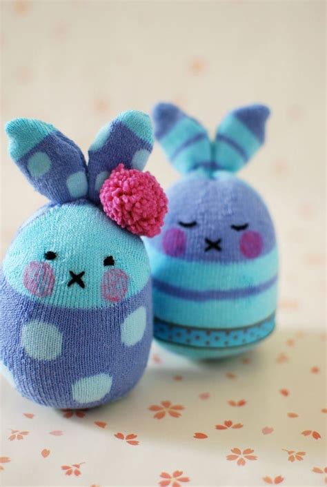 Como Hacer Conejos De Pascua Con Calcetines En Manualidades