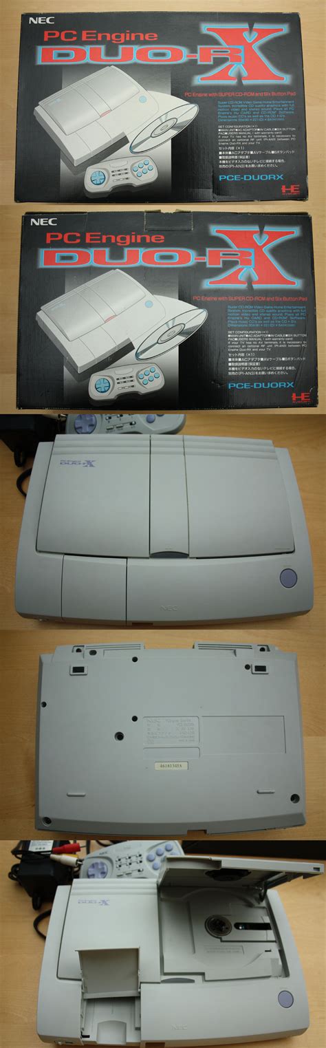 Japanese Pc Engine Duo Rx Console From Nec Pc Engine Hardware