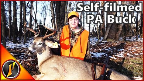Self Filmed Pennsylvania Buck Pa Rifle Season Youtube