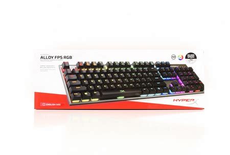 It's a beautiful design, elegant in its simplicity. HyperX Alloy FPS RGB Mechanical Gaming Keyboard Review