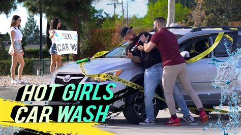 Hot Girl Car Wash Prank Part 1 YouTube