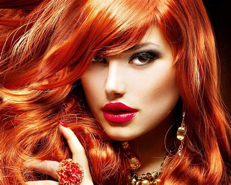 redhead beauty red model redhead woman lips lipstick anna subbotina girl hd wallpaper