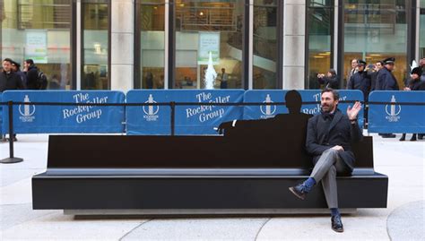 Have A Seat Next To Don Draper Jon Hamm Unveils A Mad Men Bench
