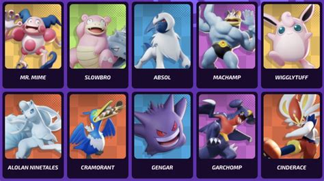 Pokemon Unite List Of All Playable Pokémon Android Central
