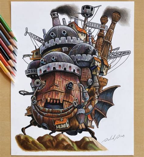 See more ideas about howls moving castle, howl's moving castle, studio ghibli. Howl's Moving Castle 💛 I had so much fun drawing this, it ...