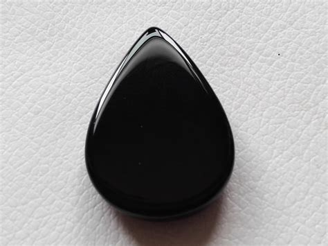 Pear Shape Attractive Black Onyx Gemstone Handmade Jewelry Etsy