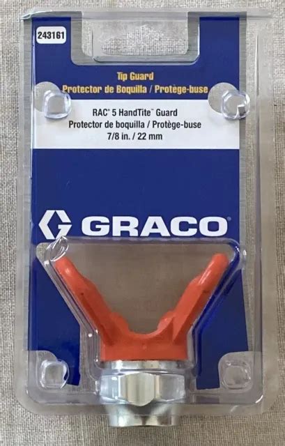 New Graco 243161 Rac 5 Airless Spray Gun Tip Guard 78” 2800 Picclick
