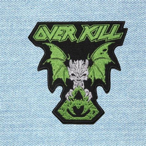 Overkill Small Embroidery Patch King Of Patches