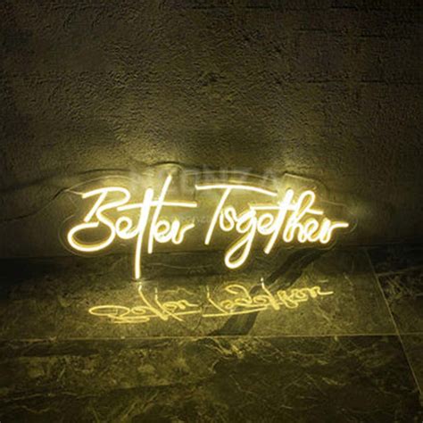 Buy Better Together Neon Sign Online At Best Price Asi