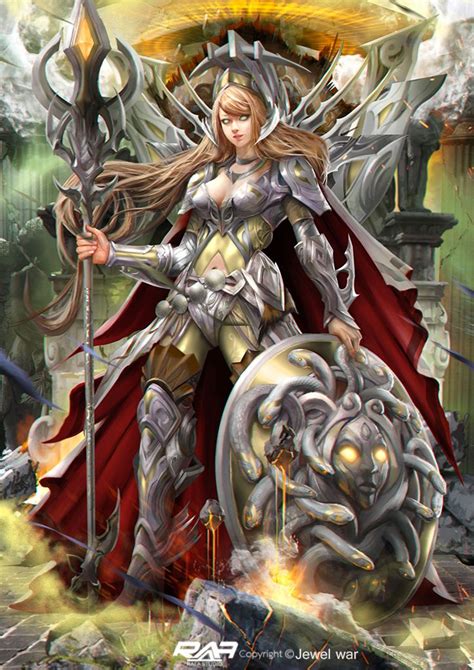 Athena By Therafa On Deviantart Fantasy Art Women Fantasy Female Warrior Fantasy Characters