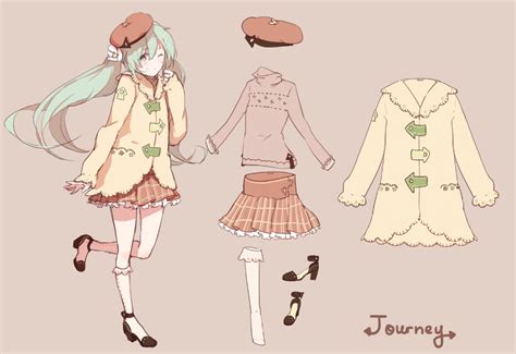 Anime Fashion ♥ Character Design Anime Outfits Art Costume