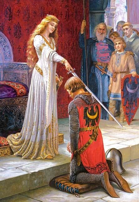Knighthood The Accolade A Touch On A Persons By Elizabeth Fenbert