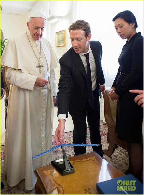 Mark Zuckerberg Meets Pope Francis At The Vatican Photo 3744753 Mark