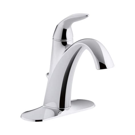 Replacing bathroom faucet and drain connections can be tricky. KOHLER Alteo Single Hole Single Handle Mid Arc Water ...