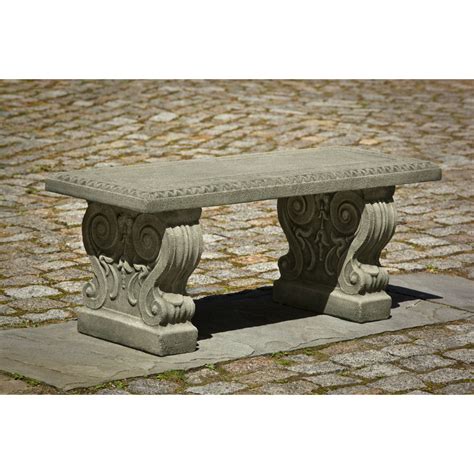 Cast Stone Garden Benches Kinsey Garden Decor