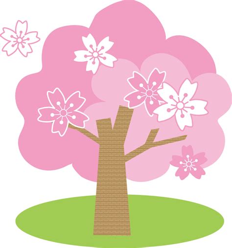 春（桜）お花見のイラスト無料イラスト