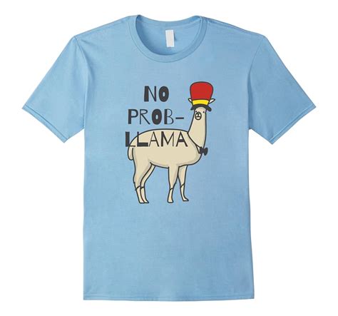 No Prob Llama Cool Llama Funny Hipster T Shirt