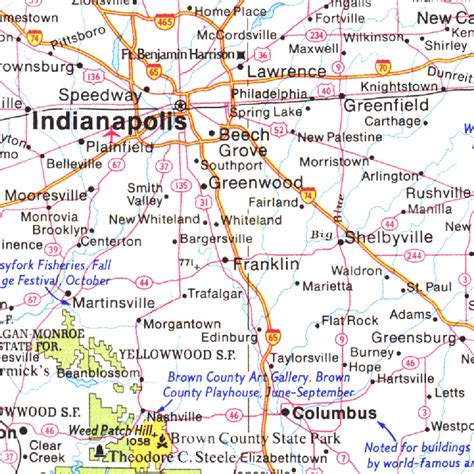 Map Of Ohio And Indiana Maps Of Ohio