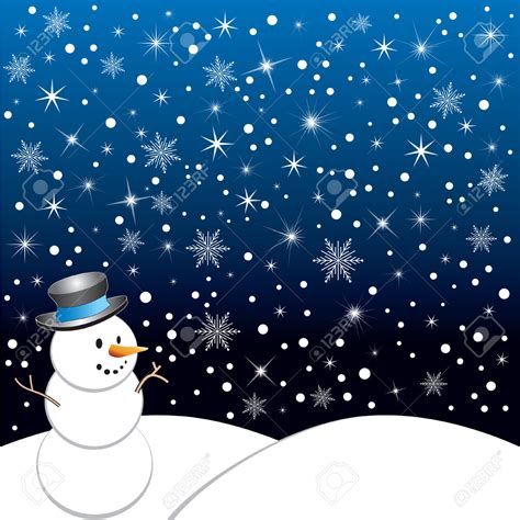 Free Snow Background Clipart Images