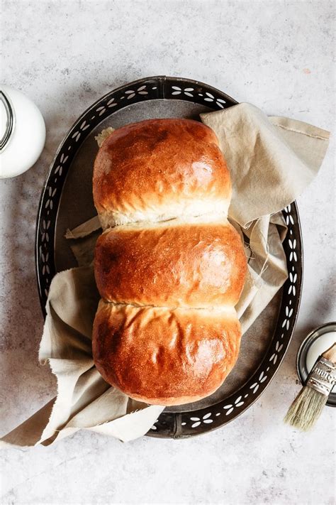 Hokkaido Milk Bread Sunshine Slightly Sweet And Topped With Sea Salt