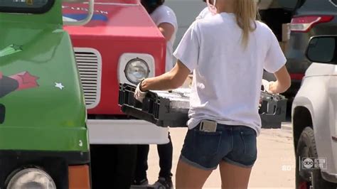 We have a map that features food trucks located in the city of boston. Food truck convoy serves 10,000 meals during COVID-19