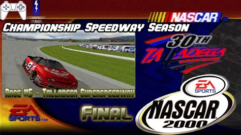 Nascar 2000 Ps1 Championship Speedway Season Race 5 Talladega