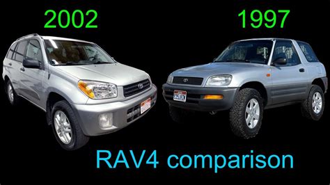 First And Second Generation Toyota Rav4 Comparison Youtube